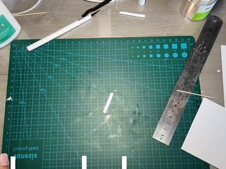 v6发动机制作曲轴 #手工达人 #纸模