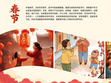 PPT曲线图片轮播,祝大家新年快乐! #PPT #PPT制作教程 #PPT图片轮播 #PPT动画