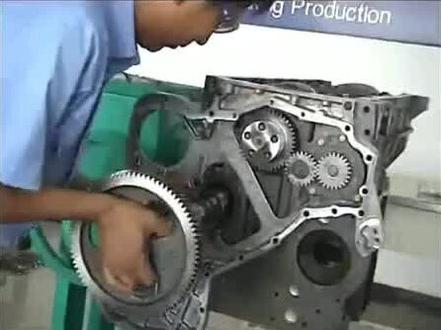 东风康明斯正时齿校对