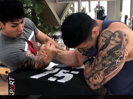 掰手腕必赢技巧#掰手腕 #肌肉