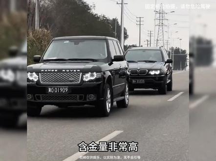 黑牌照是什么车? #黑牌照是什么车