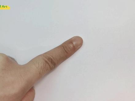 教你用手指画魔鬼鱼简笔画