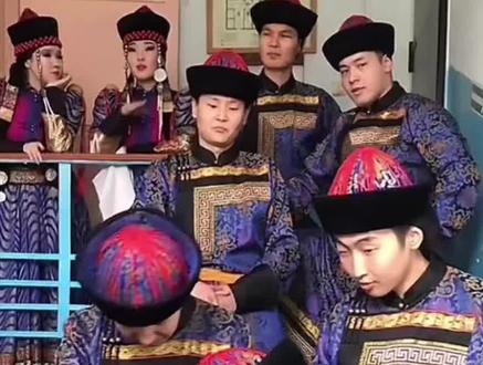 布里亚特原版抖肩舞#布里亚特#布里亚特人