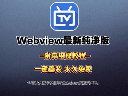 Webview电视手机版安装教程来啦《小红和小明》#Webv