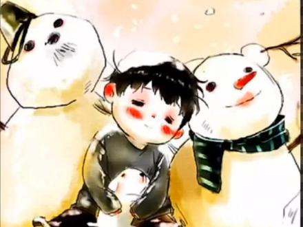 5岁男孩流浪街头,喝的水是公厕自来水,陪他的只有一只小狗.#国漫