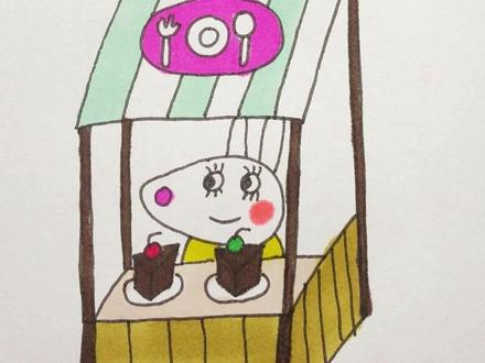 小猪佩奇简笔画 #简笔画 #启蒙早教 #儿童动画 #内容启发搜索 #画画