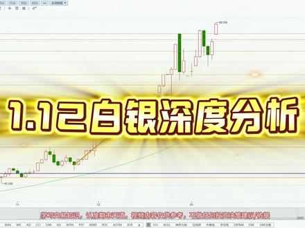 1.12白银深度分析 伦敦银/纽约银/白银/银价/国际银#白银 #沪银 #银价 #期货 #期货知识