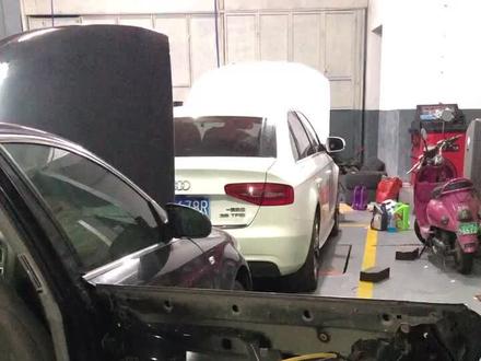 老款奥迪A6更换右中门玻璃升降器支架方法#汽车 #汽修 #奥迪 #奥迪a6