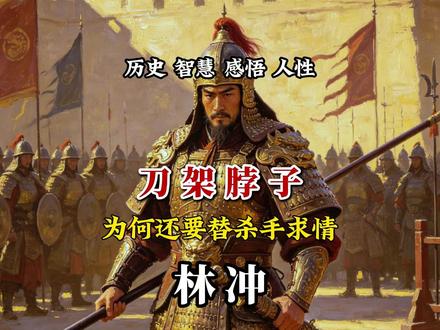 林冲:刀都架脖子上了,为何他还要替仇人求情? 被逼到绝境,他却还在给要杀自己的人赔笑脸?看懂林冲在野猪林的致命错觉。
你在生活里,吃过“讨好烂人”的亏吗?评论区聊聊。#历史 #历史人物 #林冲 #王立群读史记 #人生感悟