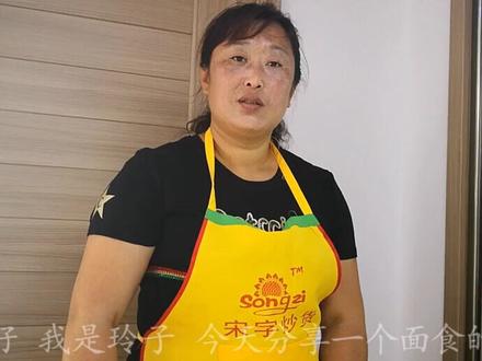 1瓢面粉,2个鸡蛋,不用发面,教你做胶东特色面食“旗子”,真香