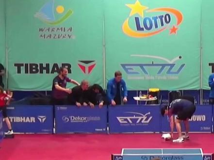 艾利克斯·勒布伦砍下两分,率队晋级欧冠四强 #艾利克斯勒布伦 #勒布伦兄弟 #乒乓球 尼姆蒙彼利埃两回合都是3比1获胜,晋级欧冠四强