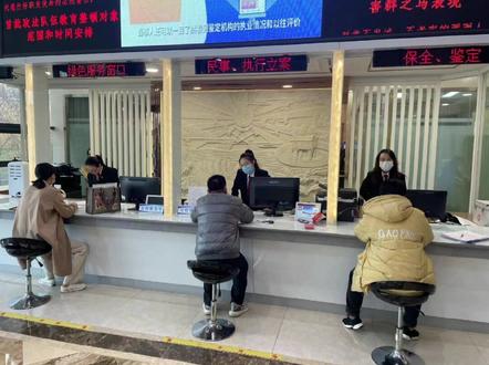 打脸“丁义珍式窗口”,保定高新区法院这样做!#保定 #丁义珍式窗口 #便民服务 #新闻 #便民