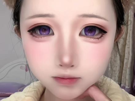 香香软软的香奈乎妆教来啦~宝宝们都学起来!#香奈乎 #妆教#cos致歉#香奈乎妆教 #你知道鬼灭九柱的这些排名吗