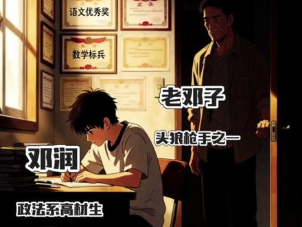 沉重的父爱 父亲站在阴影中,却让他发出了万丈光芒
#头狼 #老邓子 #邓润 #父爱 #一遇风云便化龙