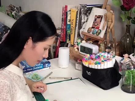 万里长城的画法