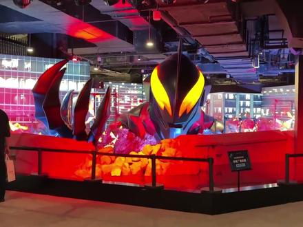 奥美迦奥特曼拍摄场地,赛罗迪迦打怪兽! #玩具 #奥特曼 #布鲁可奥特曼