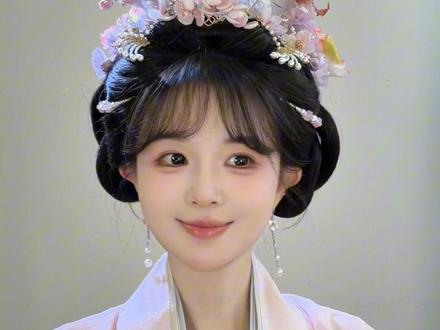 仿毛晓彤花神汉服发型 汉服发型教程 #发型教程 #汉服发型教程 #古风发型教程 #宋制发型教程 #毛晓彤