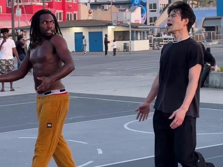 美国寻球记 一场球给我乐坏了!这就是为什么我总喜欢来这接波,情绪价值这一块兄弟们!#鲁大诗