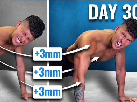 三十天俯卧撑挑战!做完身体会有什么反应?#科学健身 #俯卧撑 #徒手健身