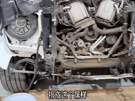 这车节气门洗一次,大家觉得收多少米合适#奔驰 #修车 #发动机移植