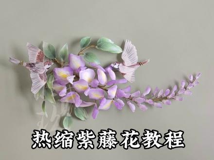 热缩紫藤教程。长串紫藤,非常适合当摆件的款哈哈哈
每个人都有适合自己的方法,给大家提供参考
自己再去精简化
#热缩片#紫藤花#教程#手工#簪娘