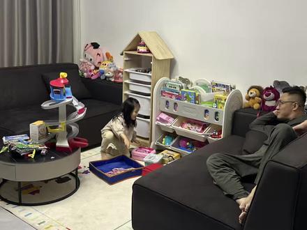 当我跟着抖音学沙发变卡座,结果变了个孩子乐园🤔#沙发变卡座