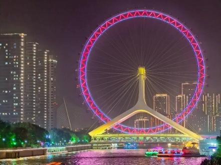 来都来了,总得拍个打卡照吧?#mate60pro #天津之眼 #天津 #华为 #m遥遥领先