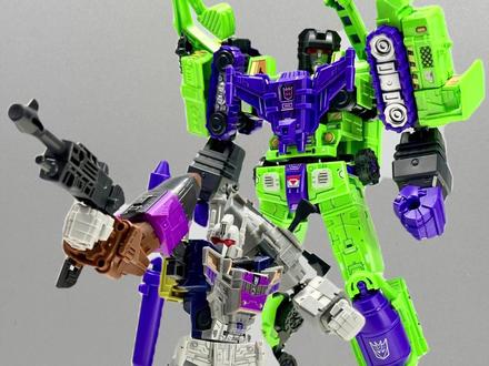 你们都玩够了,我的才到 布鲁可战车队混天豹合体#布鲁可 #变形金刚 #玩具 #模玩 #模型