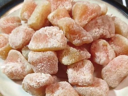 柚子糖怎么才能出糖霜!看完肯定能糖霜!#在家做美食 #自制美食 #抖音美食