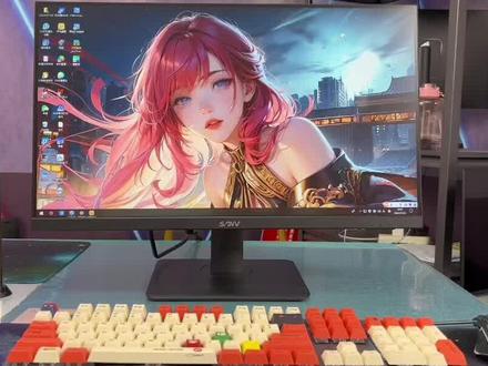 千元以内!全新原装24.5英寸IPS屏240HZ 刷新率显示器。亮度 400、对比度1000:1、sRGB99%、全视角、三边无边框、电竞外壳!高刷新率的同时还搭配了高色域高对比度的一款!#高刷新率 #高色域 #240hz #ips #电竞显示器