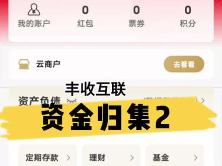 丰收互联—资金归集2 #丰收互联 #资金归集