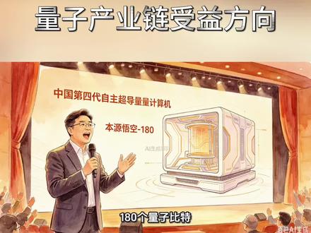 悟空-180催化,A股量子产业链三大方向受益
#股票#股民#量子