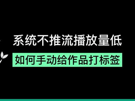 #抖音热点宝 玩抖音系统不推流播放量低如何手动给作品打标签提升播放量#知识分享 #抖音基础知识分享 #短视频知识分享 #实用小技巧