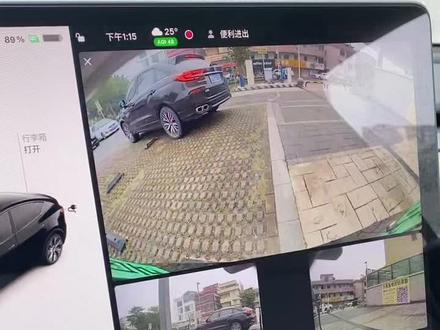 特斯拉更新系统后Tesla vision视觉算法,左右两边摄像头不会再偏黄了#特斯拉 #我与汽车的日常 #modely #tesla