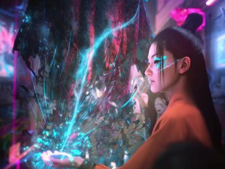现在,我看到的世界,你也能看到了#虚拟偶像 #元宇宙 #美妆