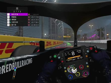 【F1】沙特站360度进站超酷的好吧 #赛车游戏 #第一视角 #游戏 #游戏精彩时刻