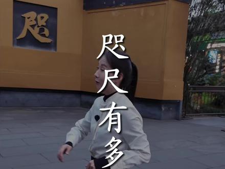 灵隐寺门口的“咫尺西天”很多人合影都不知道它的意思! #灵隐寺 #杭州 #杭州灵隐寺 #浙江文旅宣推官