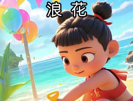 一年语文下册:浪花#小学生托管 #上好学教育