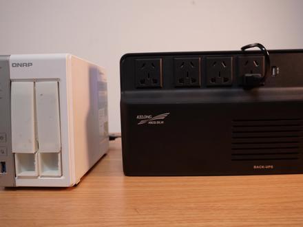 NAS上配UPS,有必要么?科华YTA800后备UPS体验 #ups #ups电源 #NAS #群晖nas