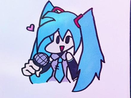 你的初音殿下#周五夜放克 #初音未来 #fnf