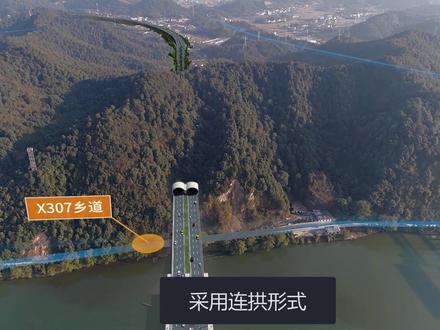 浏阳西南环城项目, 隧道项目样式动画演示,削竹式洞门 #bim技术 #建筑设计