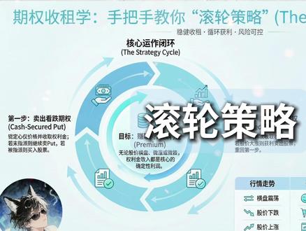 跌了买股,涨了收租!期权【滚轮策略】循环收租,摊薄成本 想在股市里领“月薪”吗?💰【滚轮策略】:如何通过循环收租,把心仪的股票变成你的取款机,实现“跌了打折买,涨了领工资”的闭环盈利。
#期权 #期权交易 #期权投资 #期权学习 #期权课程