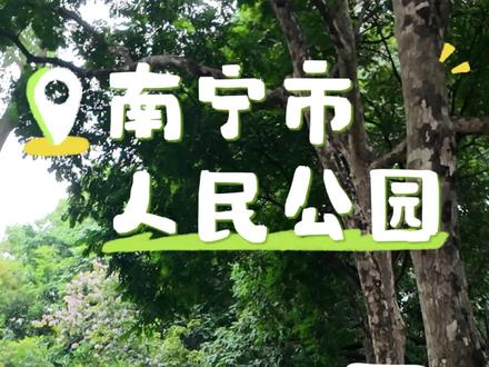 读懂南宁,从这座公园开始🌵。#南宁 #南宁周末好去处 #南宁小众打卡圣地 #人民公园