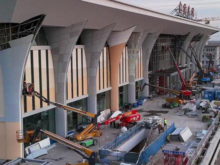 雄商高铁台前东站 #雄商高铁最新进展