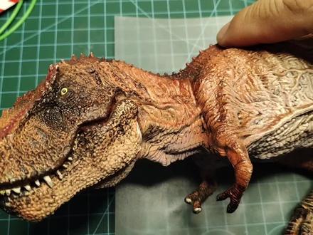 3d打印笔一镜到底手工制作成年暴龙 #3d打印笔#手工制作#暴龙#恐龙#儿童手工