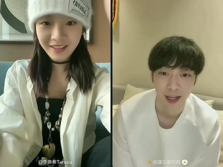 一个羡慕不来的友谊.#李庚希 #庄达菲 #友谊