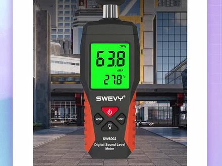 #SWEVY速为科技# 一分钟教会如何测量工地噪音!速为噪音计来了!一键开机即可测量噪音, 响应速度快,测量更加精准,还有最大值模式!高清背光 工地施工#工地施工 #噪音 #噪音检测 #噪音扰民 #装修噪音