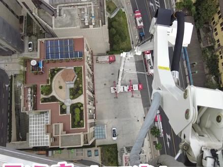 独家体验!跟95后“#蓝朋友 ”登上78米#消防云梯车!#119 #消防安全 #消防救援