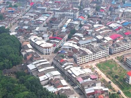 常宁乡镇人口排名第一的洋泉镇 #常宁 #航拍 #洋泉