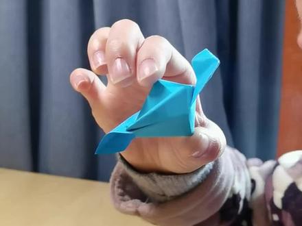 #手工折纸 #小手工 超详细的指尖陀螺教程